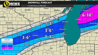 Snow Begins Tonight in Southern Wisconsin