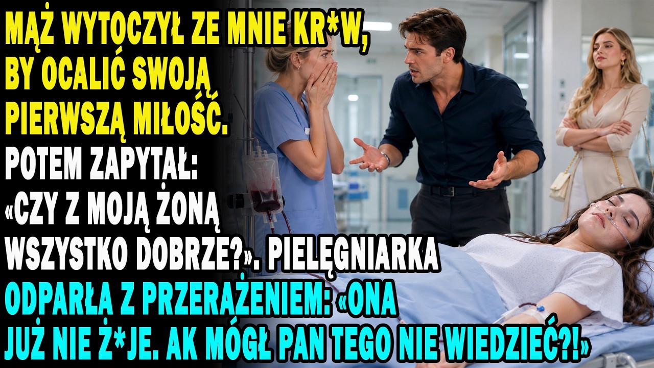 Leżałam podłączona do kroplówki, gdy usłyszałam przez drzwi szept pielęgniarek: „Ordynator przekazał połowę zapasów krwi przeznaczonych dla żony dyrektora pani Nowak”. Trzy dni wcześniej mój mąż,...