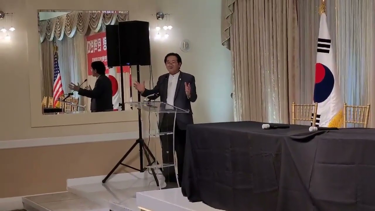 미주윤석열대통령탄핵반대LA 김회창 미공화당필승한인팀 총회장  한미맥아더장군기념사업회