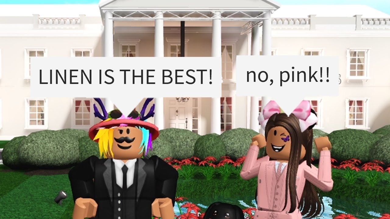 Taking Over Bloxburg As President W Frenchrxses Youtube - french roses roblox