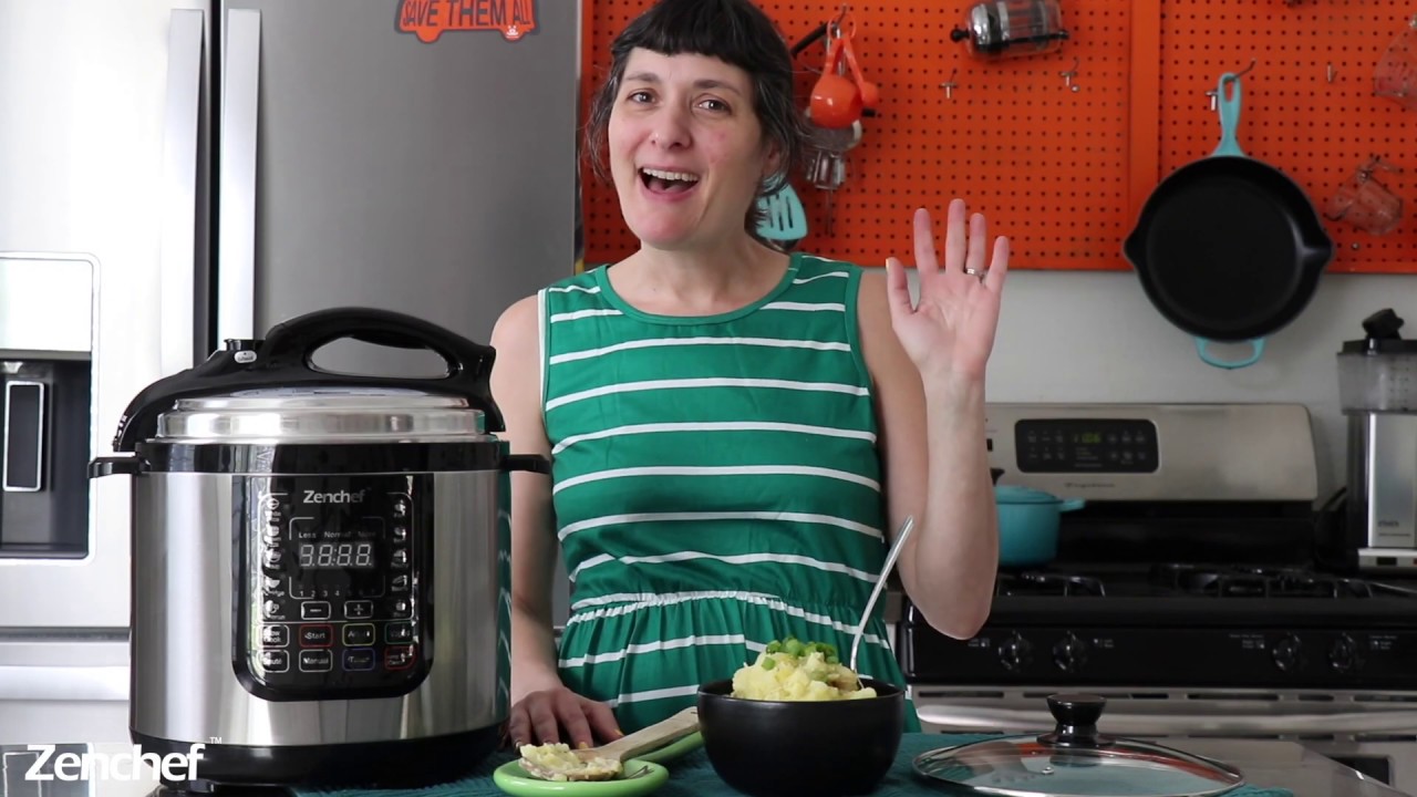 Vegan Colcannon in Your Pressure Cooker - YouTube