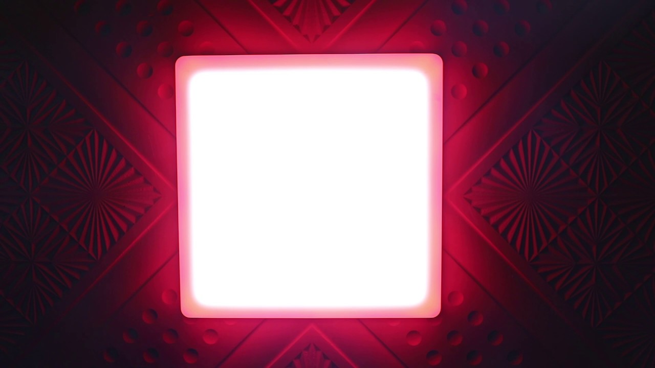 3 mode Dual Colour Round Recessed Ceiling Light Slim Led Panel Light Blue + White 16W & 24W