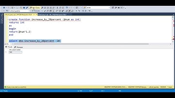 MS SQL-  SCALAR VALUED FUNCTION to increase value upto 20percent