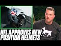 Pat McAfee Reacts To NFL Approving New Position Specific Helmets