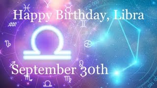 ♎️ Libra 🎁- September 30th Birthday reading - a gift for you! #tarot #libra #horoscope