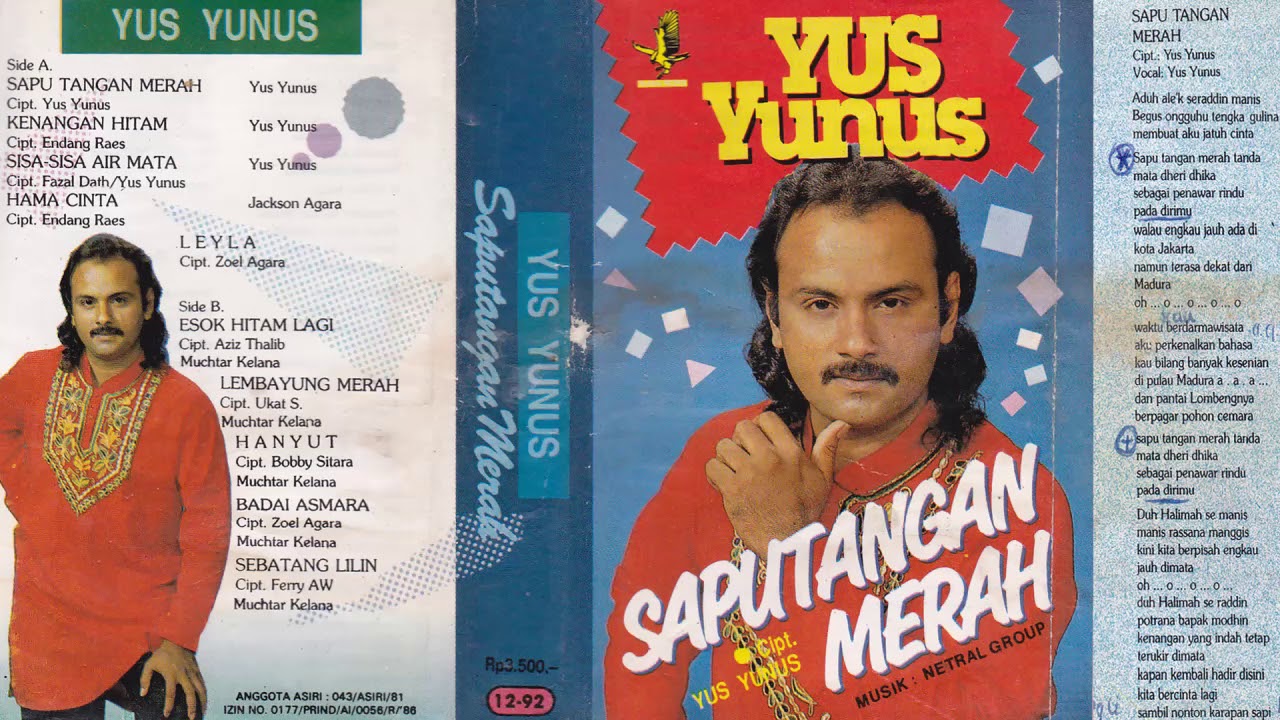 Sapu Tangan Merah Yus Yunus Full Youtube