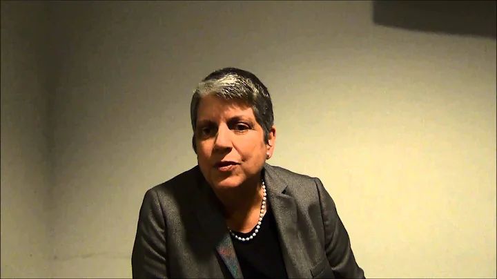 Janet Napolitano, former Secretary of Homeland Sec...