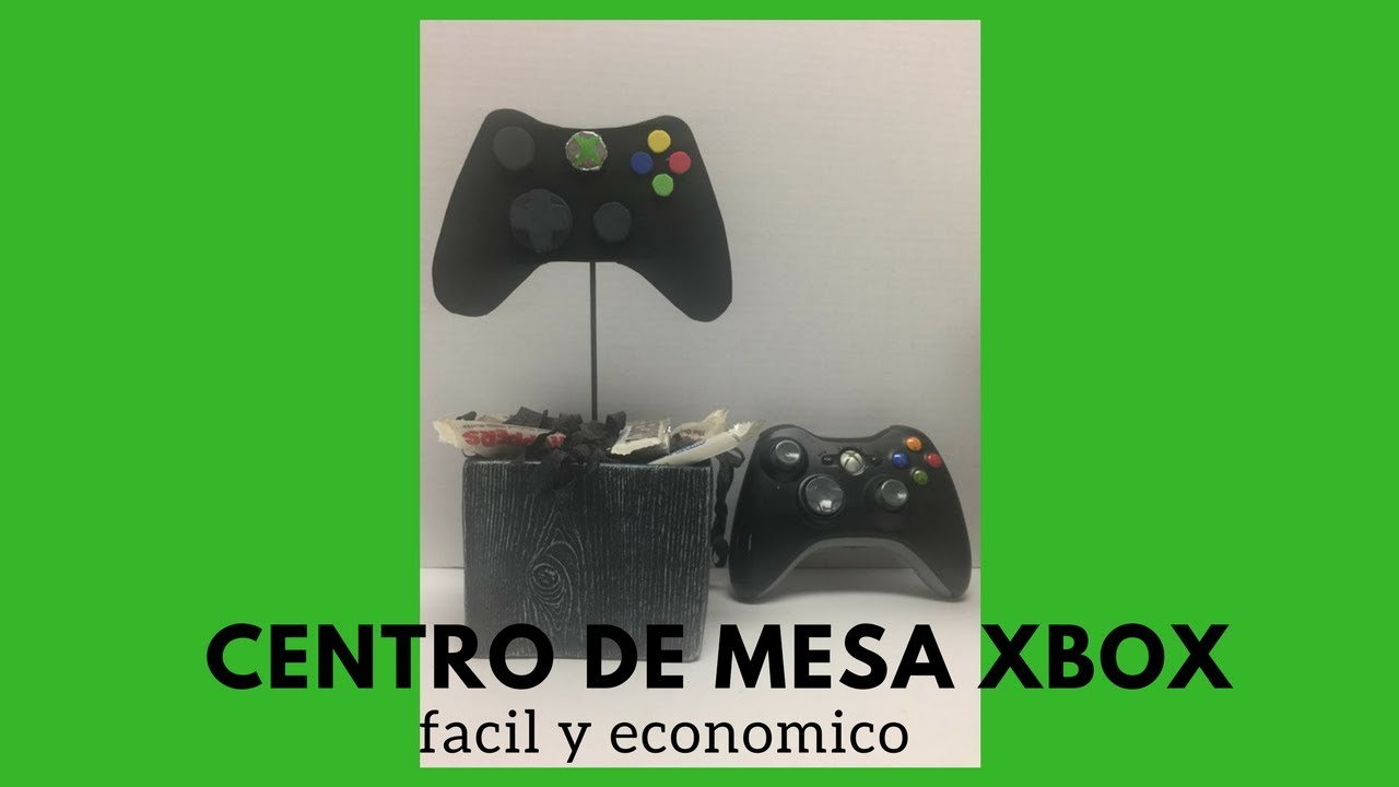 Centro De Mesa Xbox Xbox Centerpiece Youtube