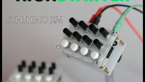 Synthino XM Newest Polyphonic MIDI Synthesizer LFO Filter Groovebox Arpeggiator Drum Samples