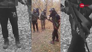 Viral video of Hizbul Mujahideen commander training militants