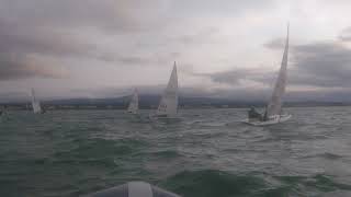 Tacking in heavy wind 19-8-2018