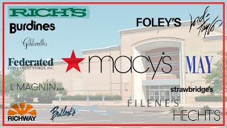 Top 10 Forgotten Federated/May Department Stores (Macy's)