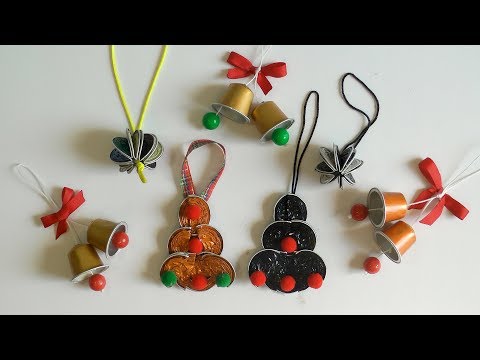 Video: Christmas DIY With Nespresso Capsules In 17 Creative Ideas