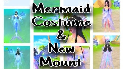 UTOPIA ORIGIN | NEW COSTUME MERMAID | NEW MOUNT