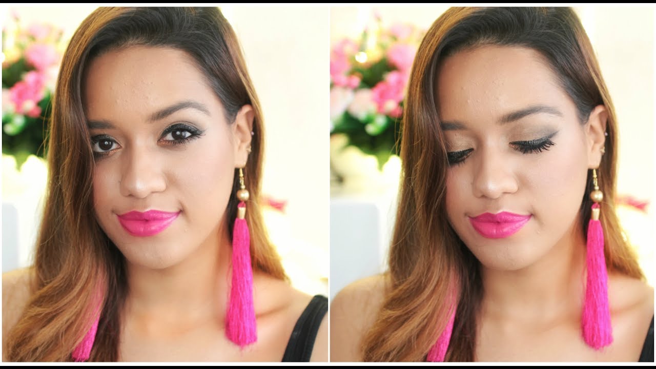 One Brand Makeup Tutorial Ft MAYBELLINE 