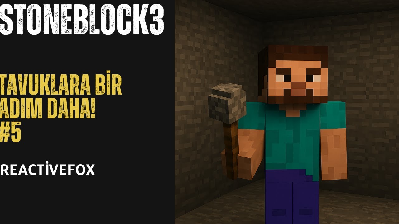 Depolama Sistemi Kuruldu! Soul Sand Elde Ettik, Tavuklara Bir Adım Daha! | StoneBlock 3 #5