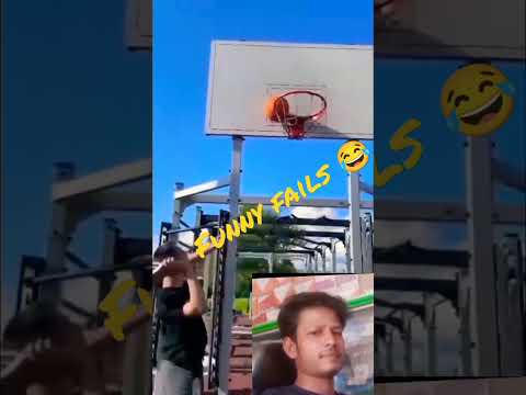 Biggest – funny basketball fails 🔥- fails moments 'Different #shorts #funniest