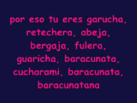 Aterciopelados - Baracunatana letra