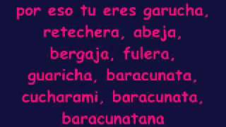 Video thumbnail of "Aterciopelados - Baracunatana letra"