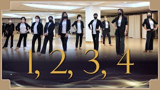 1, 2, 3, 4 - LINE DANCE (Heejin Kim, Kyungjoon Park,  Hie kyung Choo)