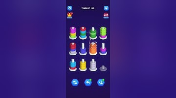 Nut Sort Level #130 #nutsort #gameplay #gameplaynutsort
