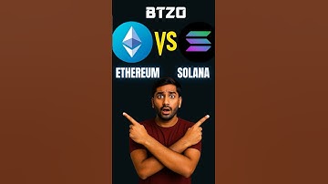 Ethereum vs Solana by BTZO: Speed vs Legacy! | ETH & SOL Potential in Altcoin Season!
