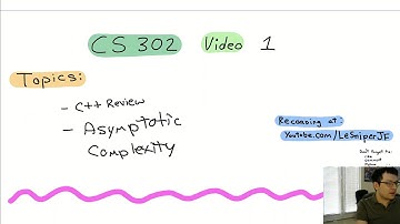 CS 302 Data Structures: Fall 2021 Video 1 Livestream