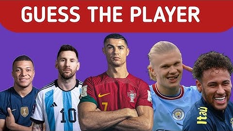 Can You Guess The Soccer Player by Photo? 😱⚽