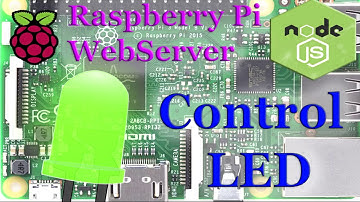 Raspberry pi Node.JS Webserver control LED