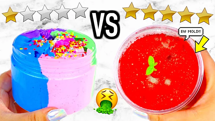 WORST RATED vs BEST RATED Amazon Slime Review!