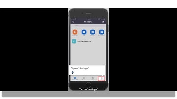 How to sign out from your Zoom App