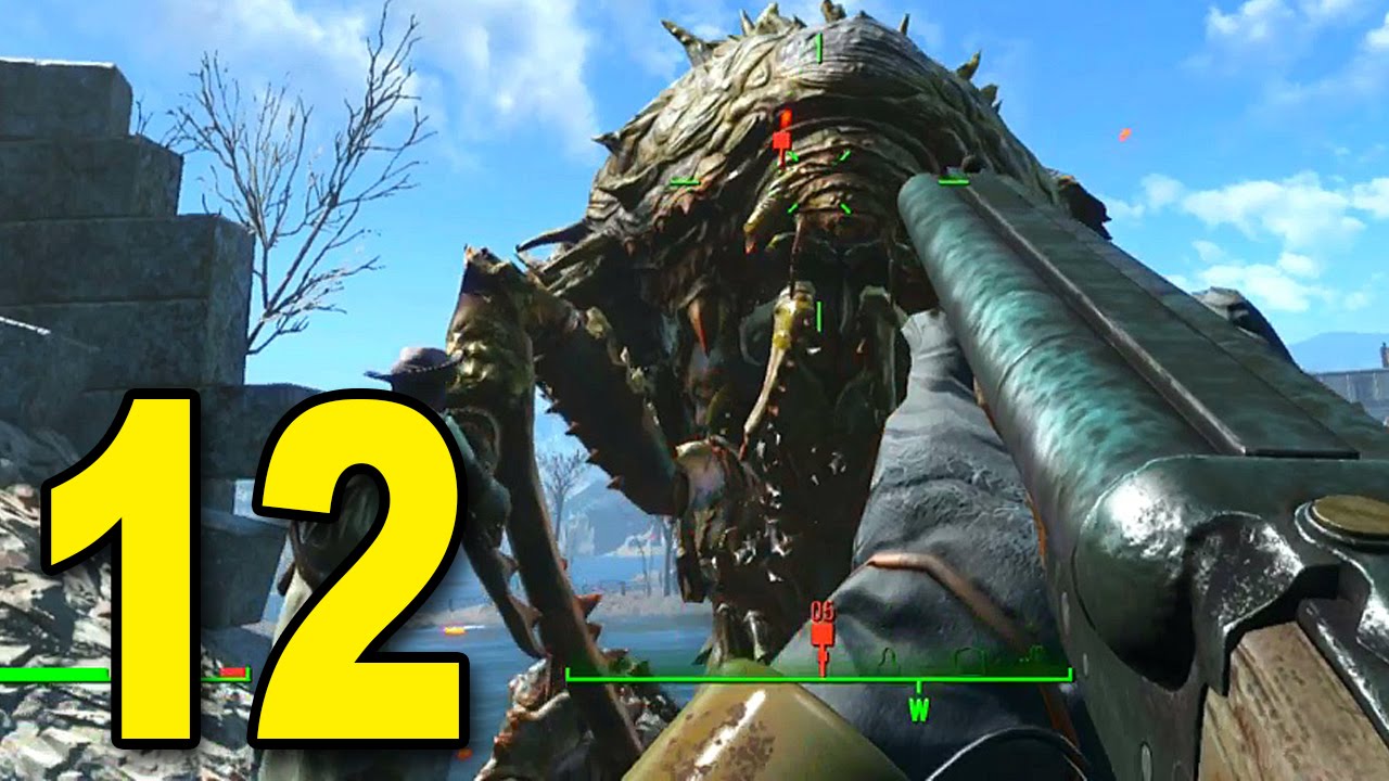 Fallout 4 Part 12 QUEEN MIRELURK (Let