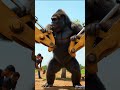 ​The Emotional Sacrifice of Gulu Gorilla | देसी कहानी 🌳#viral #shorts
