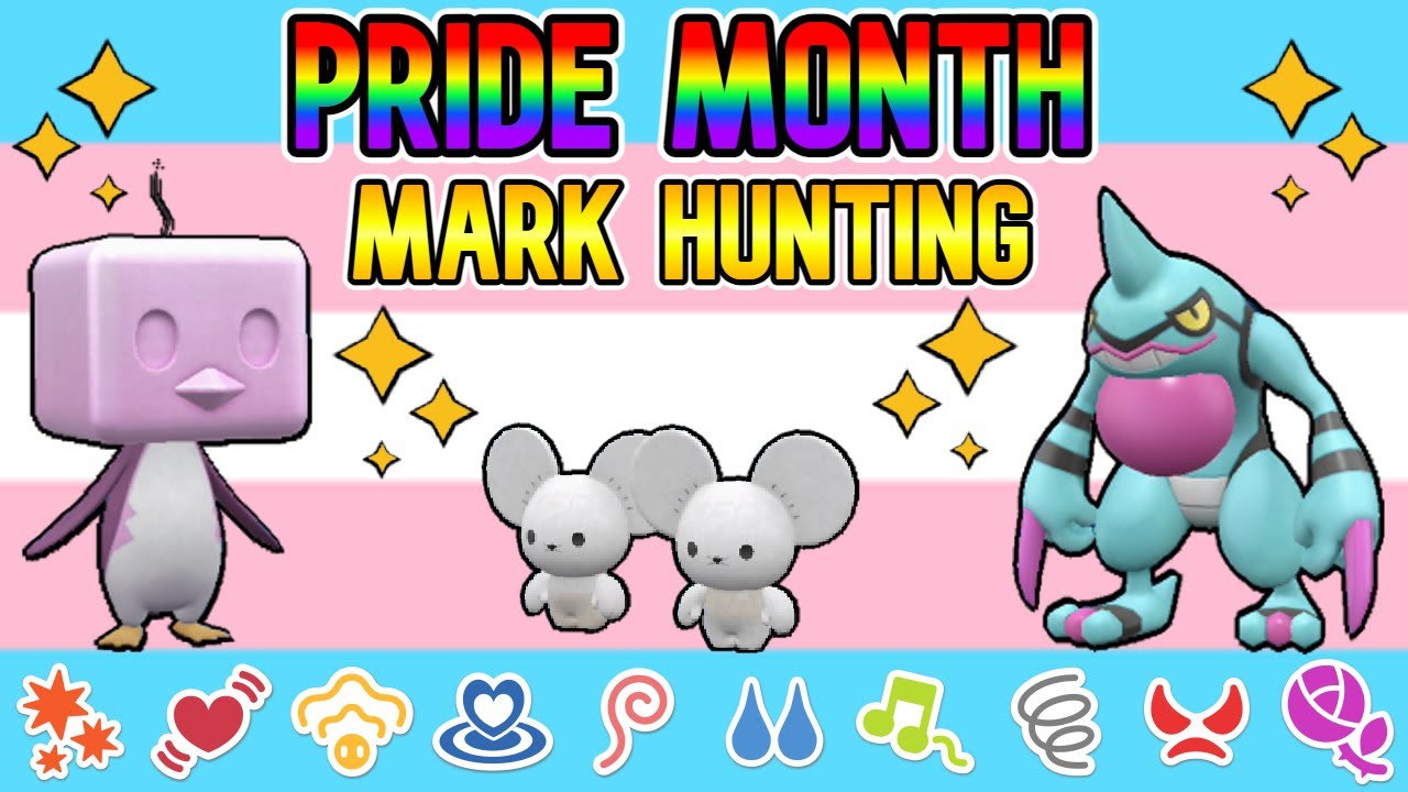 Pride Month Personality Mark Shiny Hunting with Some Y Hordes On The Pride month personality mark shiny hunting with some y hordes on the