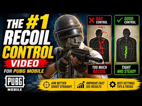 THE #1 RECOIL CONTROL VIDEO FOR PUBG MOBILE