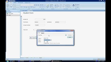 linking Access 2007 to Microsoft SQL Server