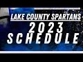 Lake county spartans 2023 sneak peak