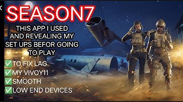 THIS ONE APP I USED CAN FIX YOUR LOW END DEVICE LAGGING CODM&REVEALING MY SET UPS BEFORE PLAYING COD