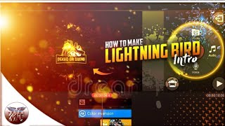 How To Make Lightning Bird Intro In Kinemaster || mob TRICK screenshot 2