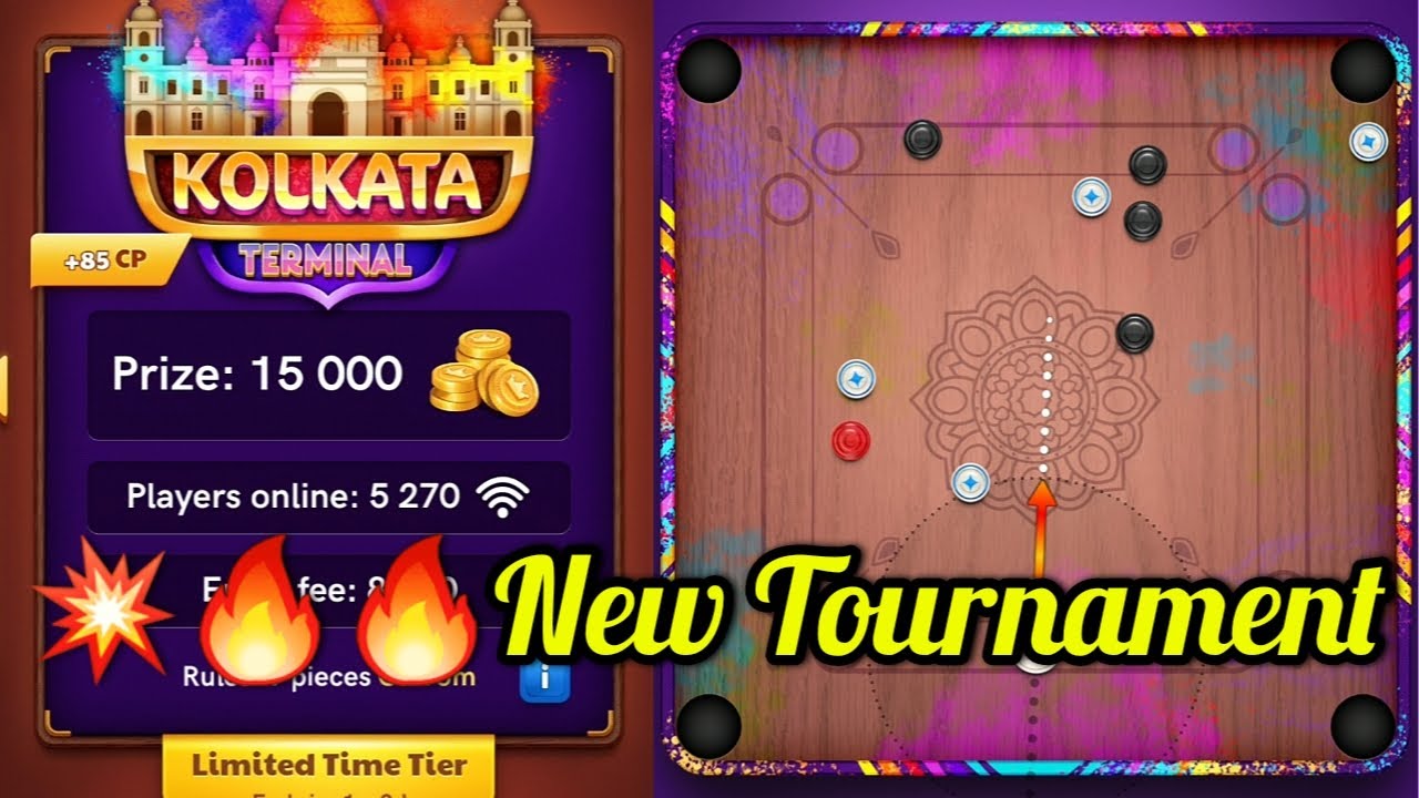 Kolkata Terminal ep 1 //New carram tournament kolkata Holy special Kolkata Terminal ep 1 //New carram tournament kolkata Holy special