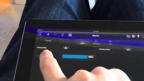 Control4 RGB Lighting
