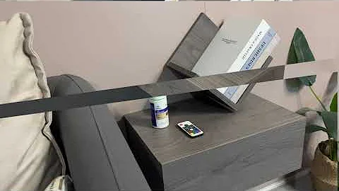 Floativa Rustic Wood Wall Mounted Floating Nightstand Small Bedside Tables