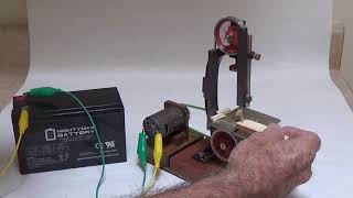 Tiny Model Band Saw