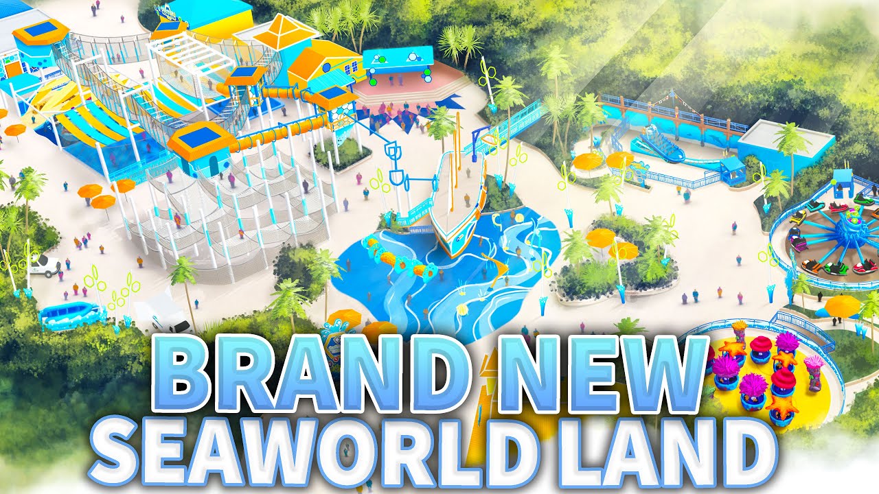 NEW Land Opening at SeaWorld San Diego DETAILS & Potential 2024 Coaster