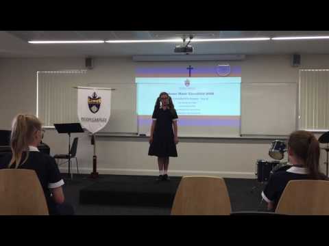 Performing at the PCACS Eisteddfod