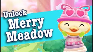 How to Unlock Merry Meadow | Hello Kitty Island Adventure Update 1.5