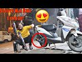 MY Scooty MODIFIED With Custom EXHAUST😱😍 **KAIDA SCENE**