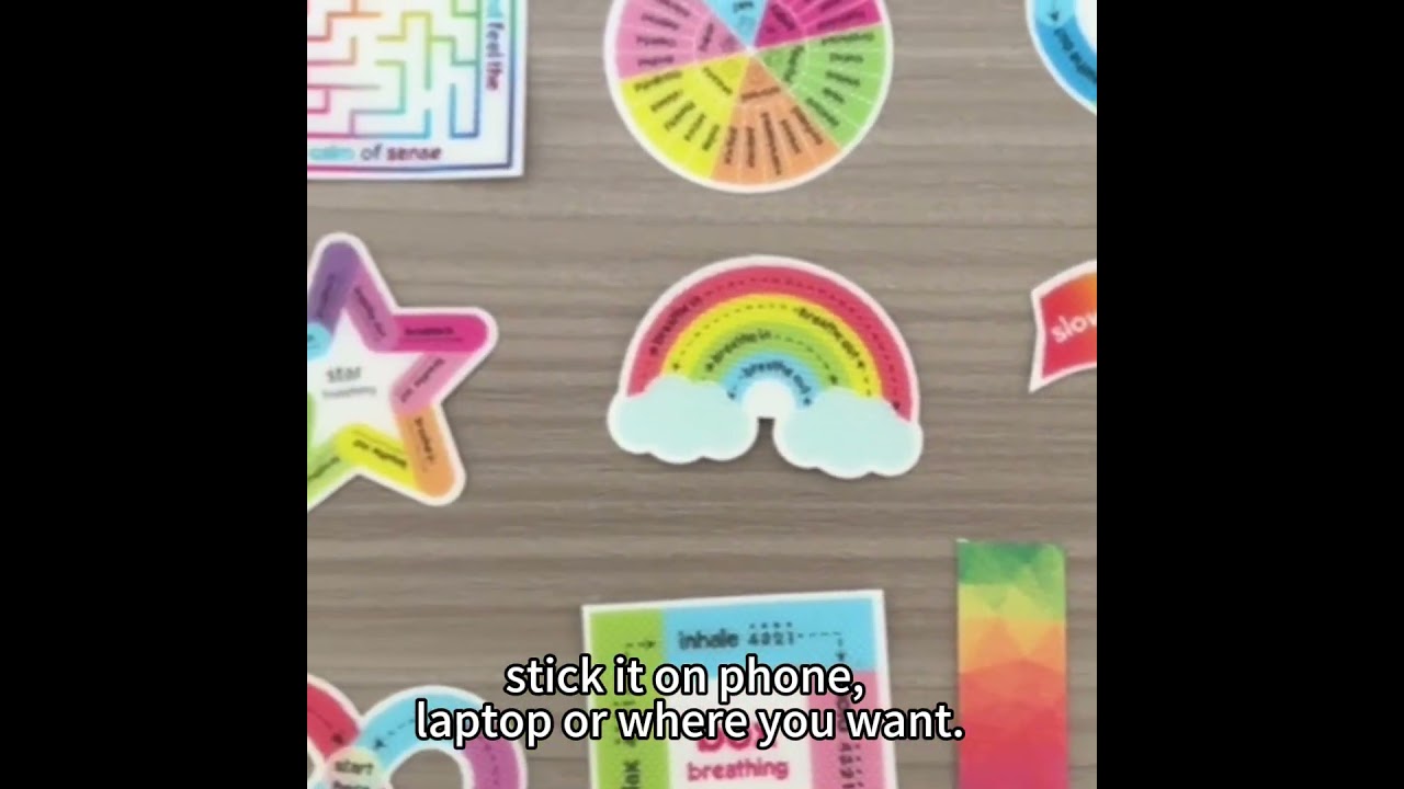 Stress Relief Stickers