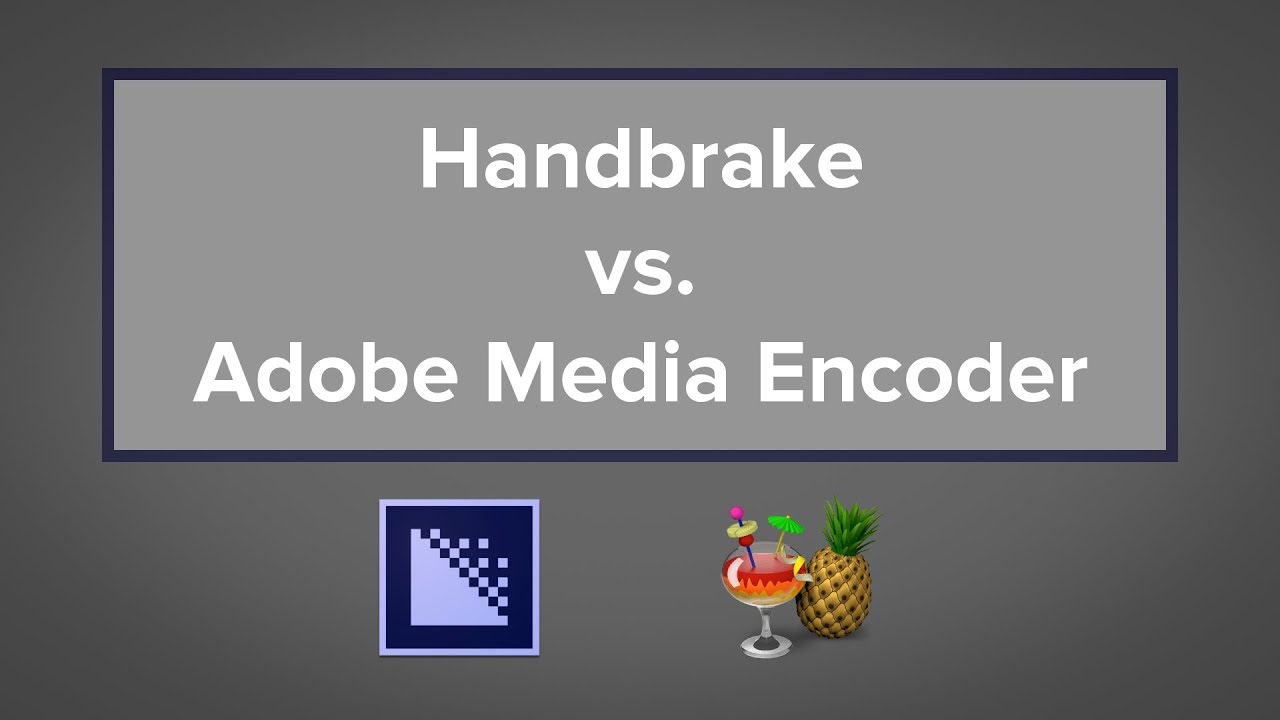 alternatives to adobe media encoder