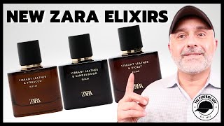 ZARA VIBRANT LEATHER ELIXIRS First Impressions | Tobacco / Sandalwood / Violet